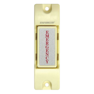 Botón de Emergencia / Botón de Pánico / Ideal como botón de pánico / Montaje de Superficie / Relevador NC/NO Momentáneo / Uso con Sirenas y Estrobos / Ideal para Control de Acceso