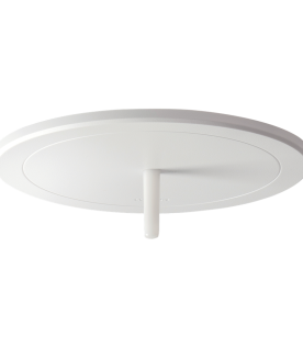 Hub inalámbrico para sistema de control de iluminación Vive, hasta 75 dispositivos ampliable a 700 con licencia, Clear Connect RF, Wi-Fi y Ethernet, montaje empotrado en techo