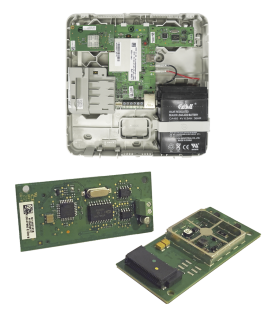 Comunicador dual LTE Cat-M1 con módulo de captura de marcador para reportar paneles de línea telefónica por internet o celular