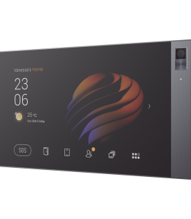 Pantalla táctil Hub controlador integrable con sistemas de automatización compatible con múltiples marcas. Conexión Wifi y Ethernet
