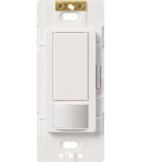 Apagador con sensor de ocupación y vacancia XCT para espacios pequeños, unipolar, 120 V, 2 A