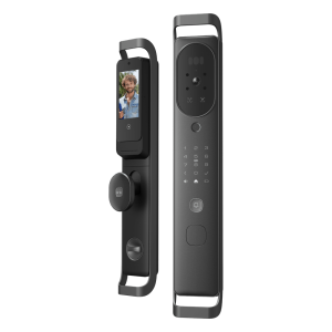 Cerradura Inteligente Multibiométrica / Reconocimiento Facial + Venas Palma + Huella Digital / Teclado Numérico + Tarjetas IC + NFC / Pantalla HD 4.5 Pulgadas / Batería Doble 4000mAh + 2500mAh / Conexión WiFi 2.4GHz / App Smart