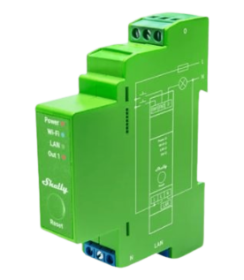 Relevador / Contacto Seco / Interruptor WIFI/ Industrial y residencial inteligente / Hasta 16A / Soporta Google y Alexa / Nube P2P y control Local / 1 canal y puerto ethernet