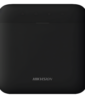 (AX PRO) Panel de Alarma Inalámbrico de Hikvision / Color Negro / Soporta 48 Zonas / Wi-Fi y Ethernet / Incluye Batería de respaldo / Compatible con los Accesorios AX PRO