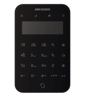 (AX PRO) Teclado Inalámbrico con Pantalla LCD para Armado y Desarmado / Color Negro / Funciones de Automatización para control de Relevadores