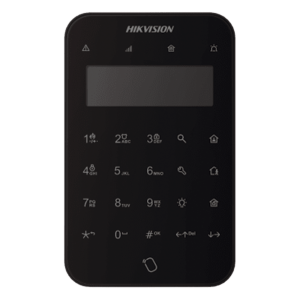 (AX PRO) Teclado Inalámbrico con Pantalla LCD para Armado y Desarmado / Color Negro / Funciones de Automatización para control de Relevadores