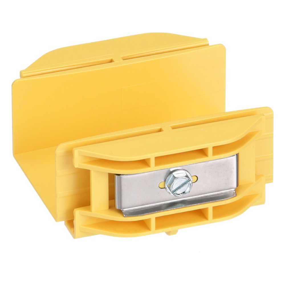 Union Recta "Cople", Para Canaleta FiberRunner™ 2X2, Color Amarillo - Imagen 2