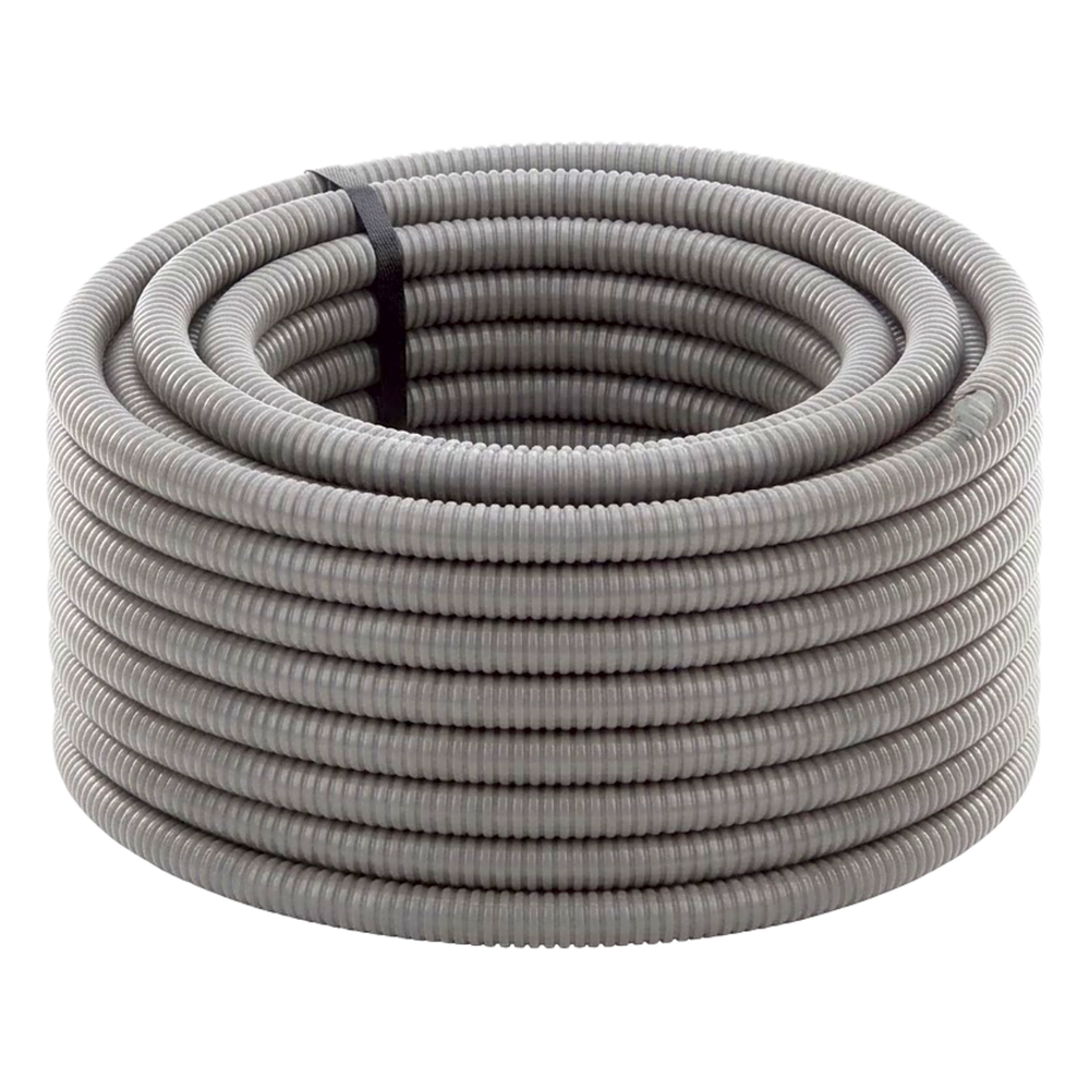 Tubo Flexible tipo Liquidtight de 2" (50 mm) / Acero + Forro PVC / Rollo de 20 Metros. - Imagen 2