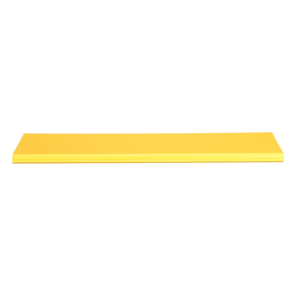 Tapa Con Bisagra a Presión Para Canaleta FiberRunner™ FR6X4YL2, de PVC Rígido, Color Amarillo, 2 m de Largo - Imagen 2
