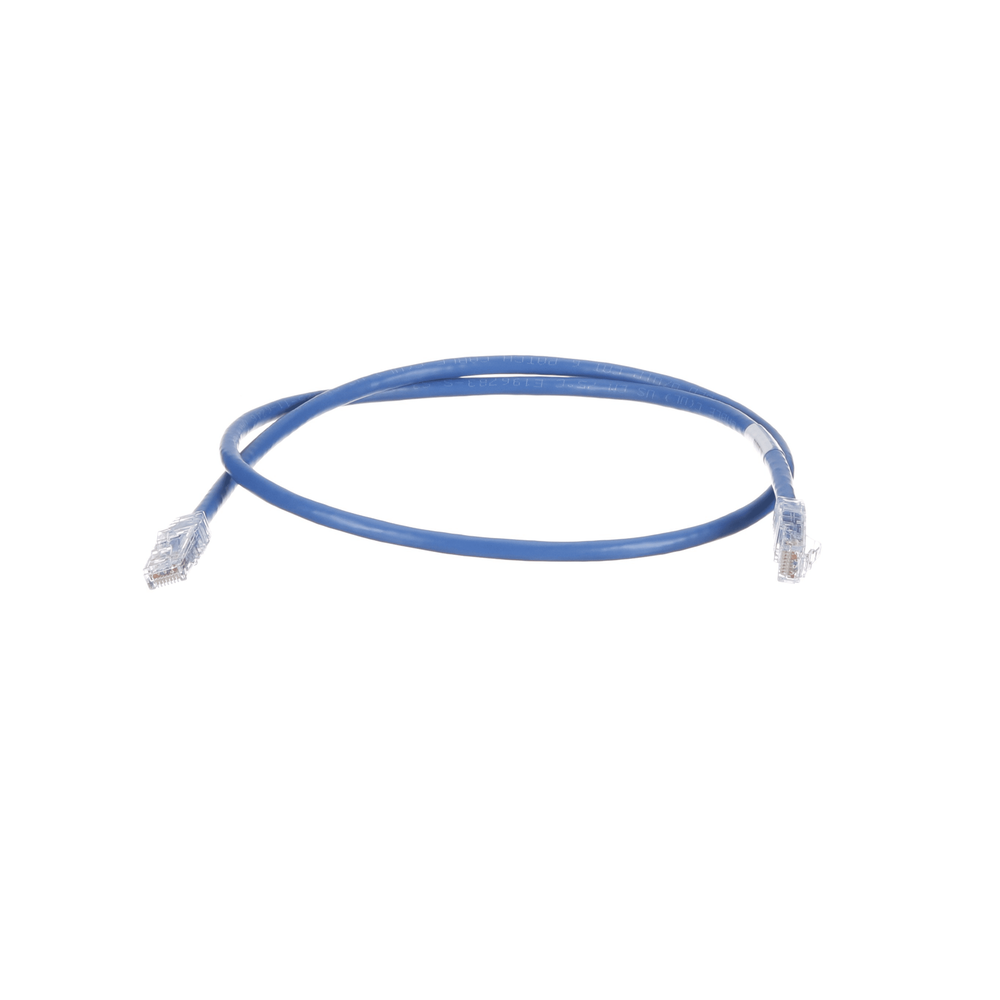Cable de Parcheo TX6, UTP Cat6, 24 AWG, CM, Color Azul, 7.01 Metros (23 Pies) - Imagen 2