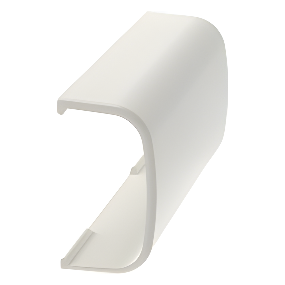 Unión recta, para uso con canaleta LD5, material ABS, Color Blanco Mate - Imagen 2