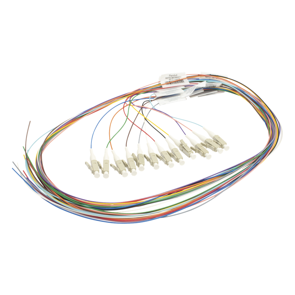 Kit de 12 Pigtails con Conector LC, Multimodo 50/125 OM4, 900um, de 1 Metro (3.28 Pies) - Imagen 2