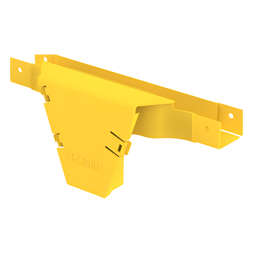 Accesorio en T con Conexión Horizontal y Bajada Vertical a 90º, Para Canaletas FiberRunner™ 2x2, Color Amarillo - Imagen 3