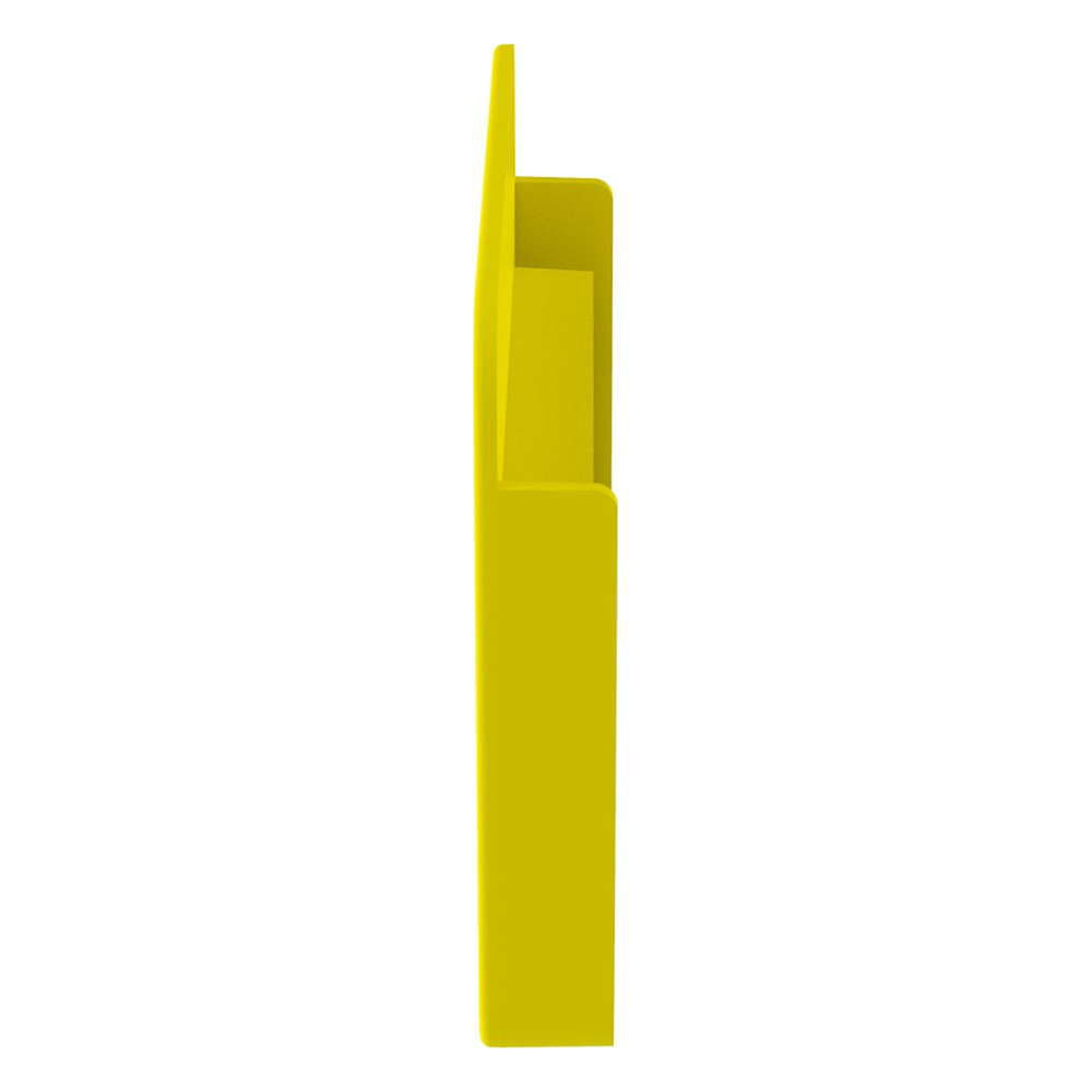 Tapa Final Para Canaletas FiberRunner™ 4x4, de Instalación a Presión, Color Amarillo - Imagen 3