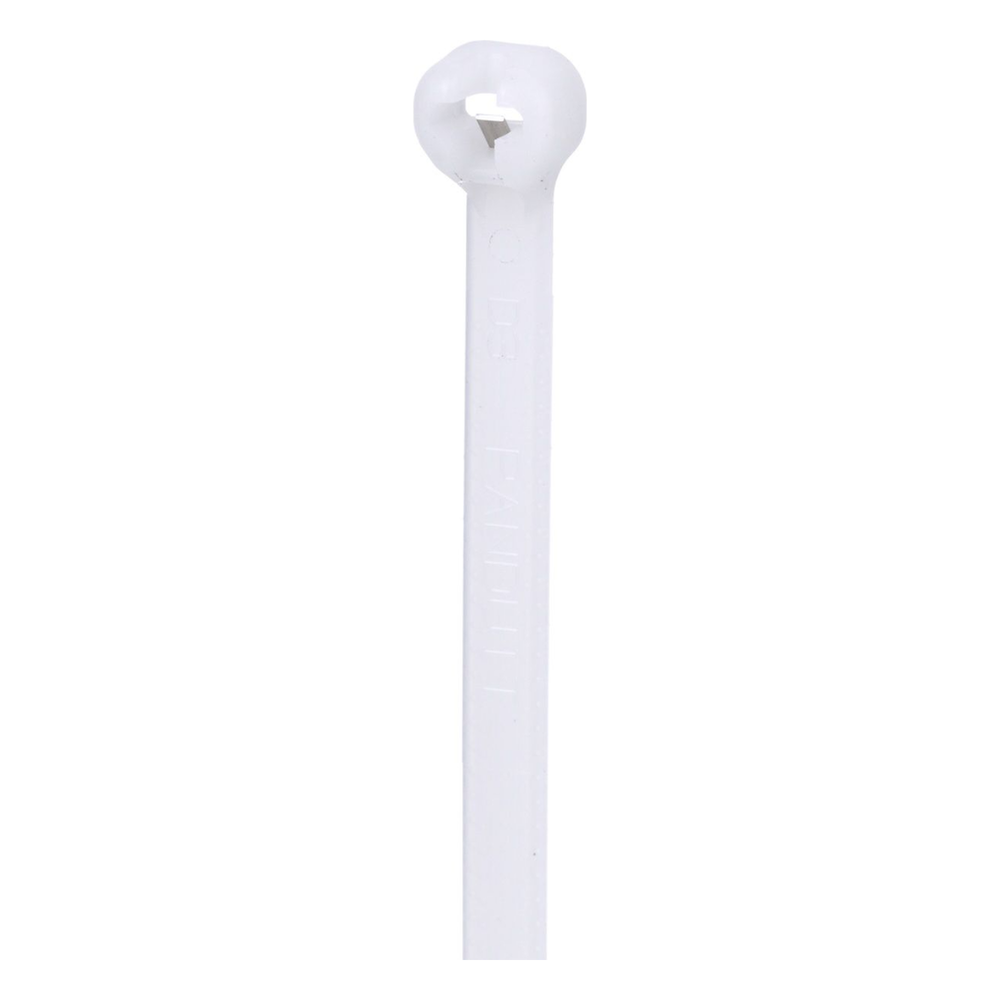 Cincho de Nylon 6.6 Dome-Top® Con Lengüeta de Bloqueo de Acero Inoxidable, 305 mm largo x 4.7mm ancho, Color Natural, Paquete de 100pz - Imagen 3
