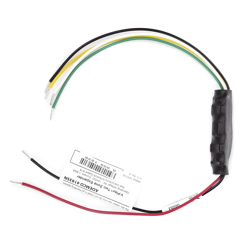 Módulo expansor serializado de dos zonas con resistencia de fin de línea 10K para bucle de polling multiplexado - Imagen 2
