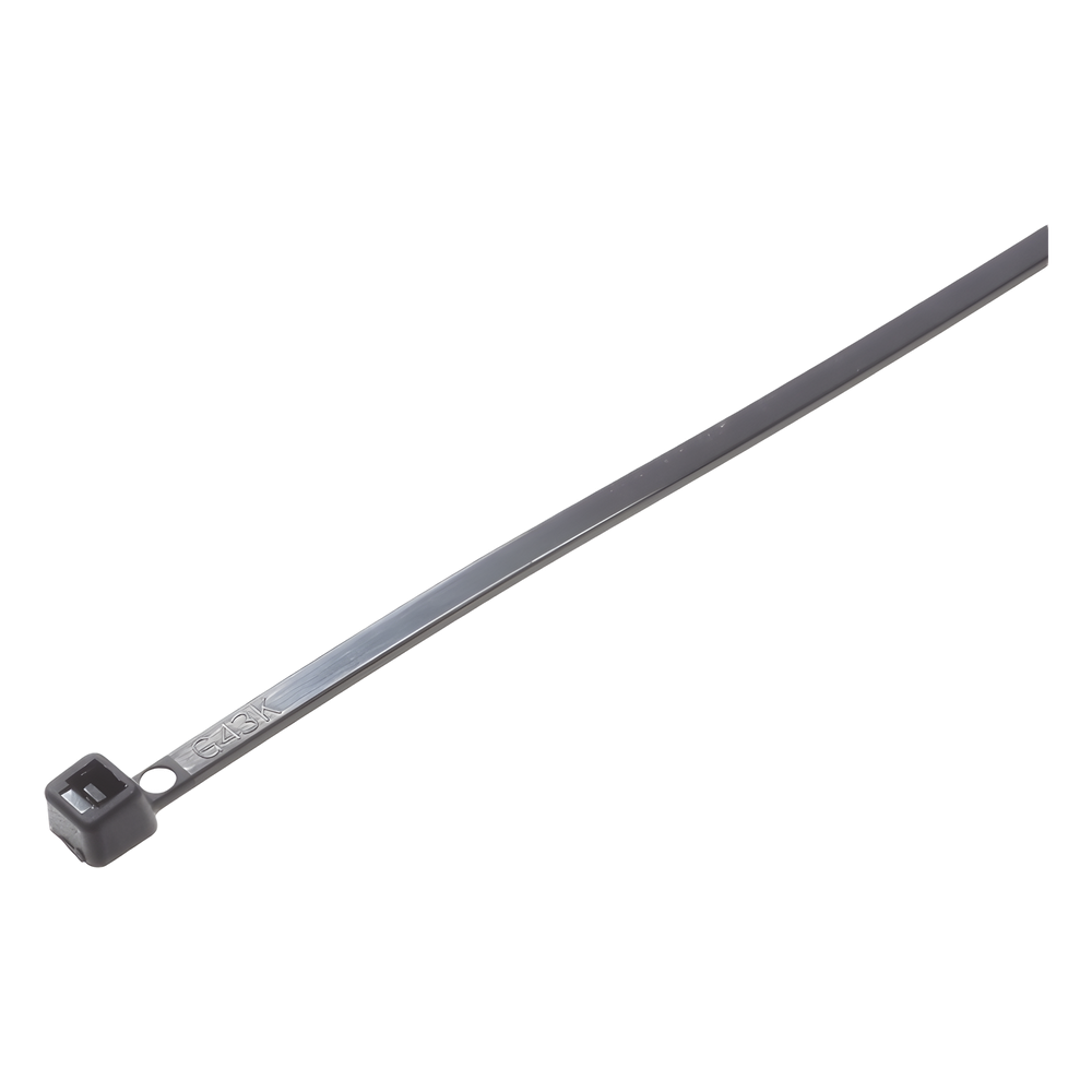 Cincho STRONGHOLD, 370 mm largo x 4.8mm ancho, Tensión 50 lb (222 N) Nylon 6,6 Color Negro, Paquete de 100 Piezas - Imagen 3