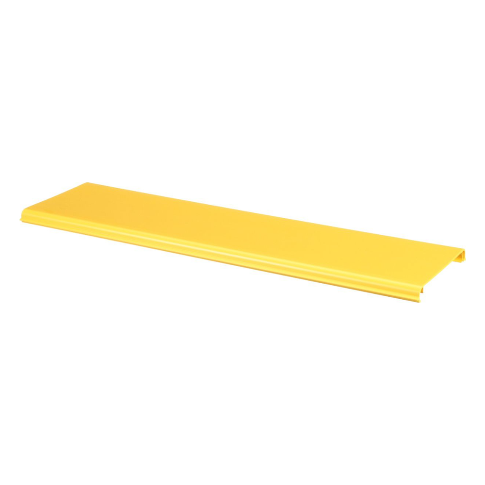 Tapa Con Bisagra a Presión Para Canaleta FiberRunner™ FR6X4YL2, de PVC Rígido, Color Amarillo, 2 m de Largo - Imagen 3