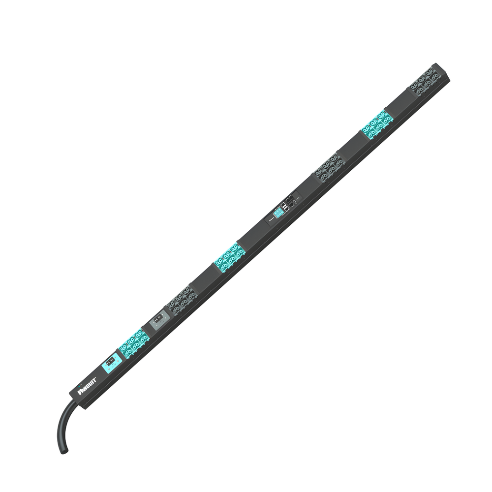 PDU EL2P Inteligente Monitoreable (MI) para Distribución de Energía, Enchufe de Entrada NEMA L6-30P, Con 18 Salidas C13/C15 y 18 C13/C15/C19/C21, de Instalación Vertical, 208 Vca, 30 Amp - Imagen 3
