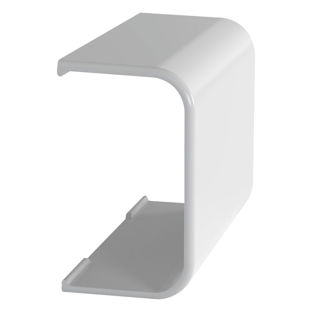Unión recta, para uso con canaleta LD10, material ABS, Color Blanco - Imagen 4