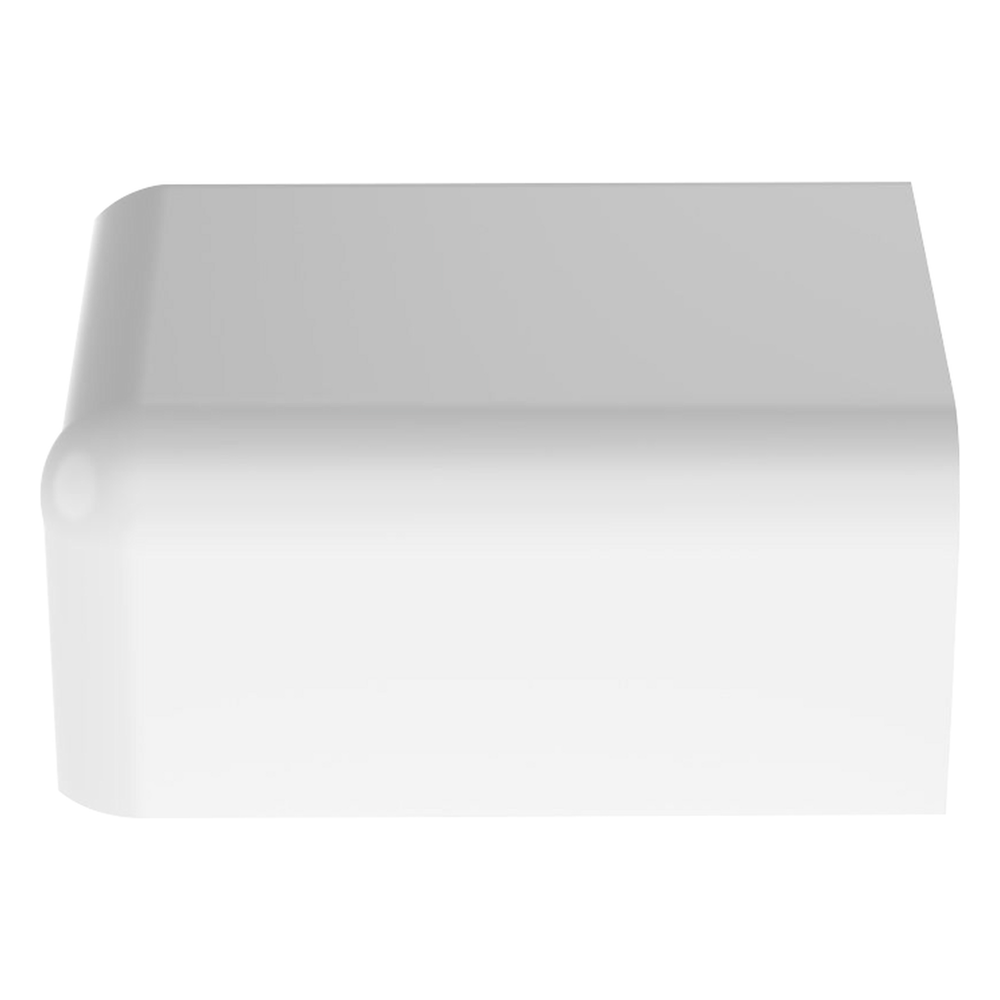 Tapa Final, para uso con canaleta LD10, material ABS, Color Blanco - Imagen 4