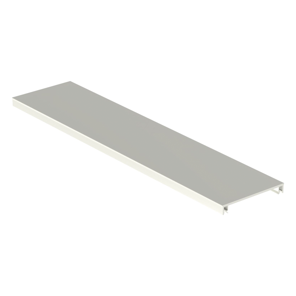 Cubierta para canaleta T-70, de PVC rígido, 70.1 x 9.1 x 2400 mm, Color Blanco Mate - Imagen 4