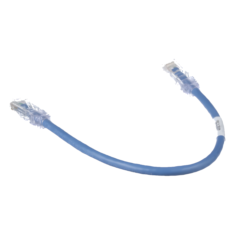 Cable de Parcheo TX6, UTP Cat6, 24 AWG, CM, Color Azul, 0.3 Metros (1 Pie) - Imagen 2
