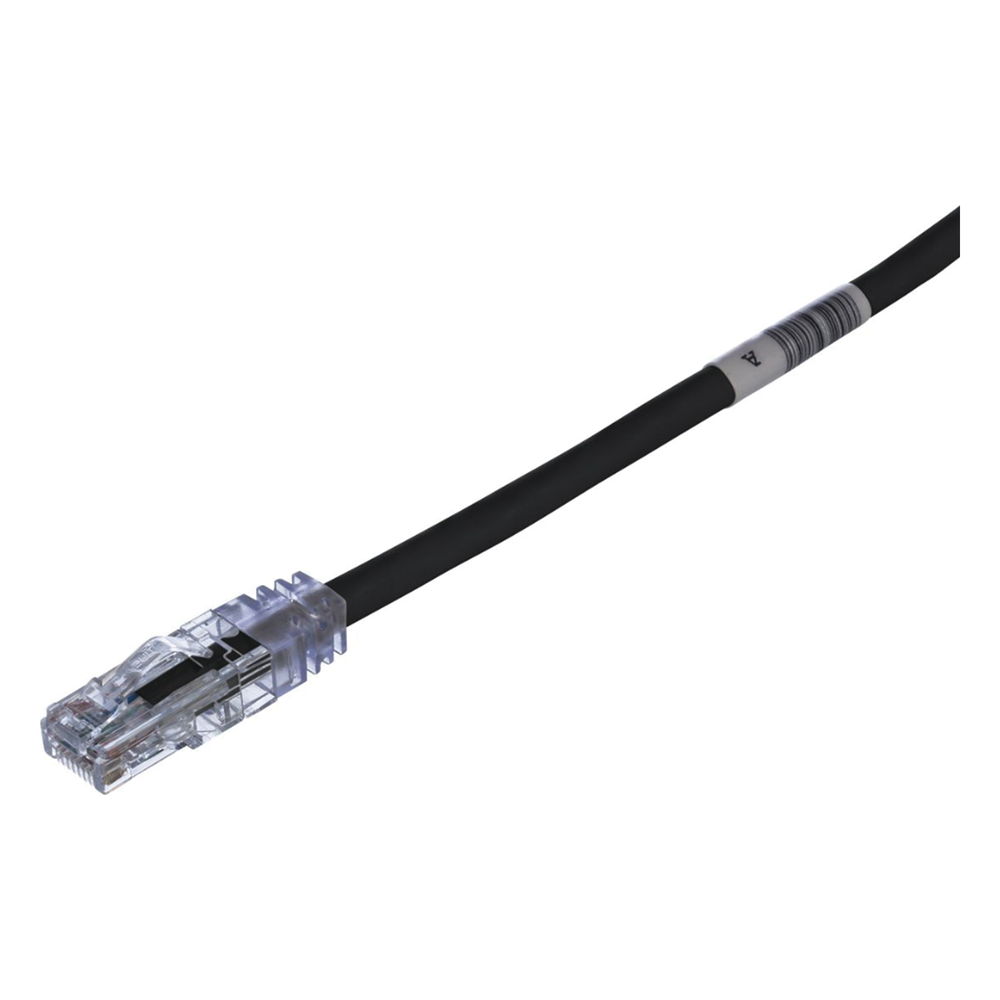 Cable de Parcheo TX6, UTP Cat6, 24 AWG, CM, Color Negro, 0.91 Metros (3 Pies) - Imagen 2