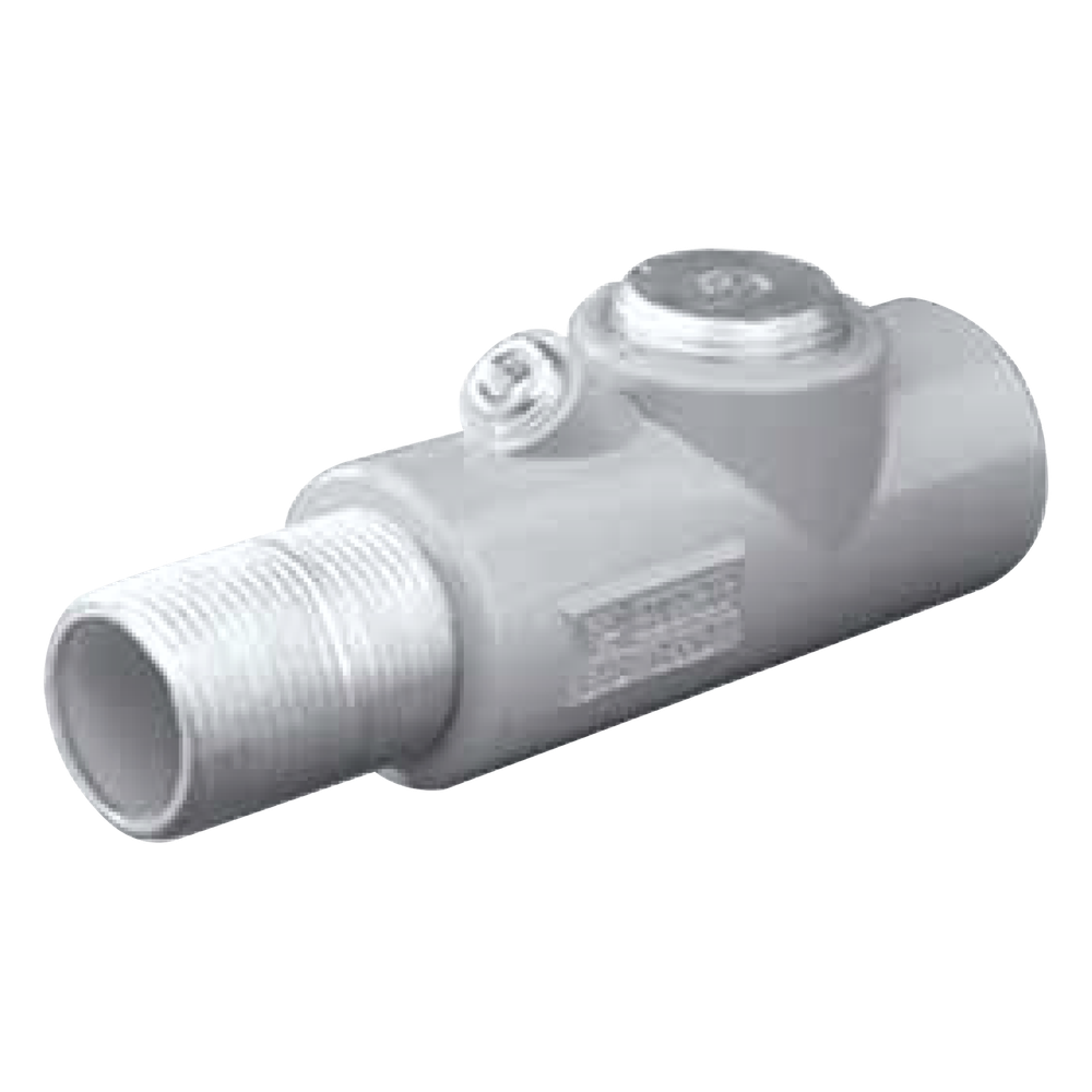 Sello Macho - Hembra de 3/4" (19 mm) de Aluminio / Para Áreas Peligrosas/ Tipo EYS / Libre de Cobre. - Imagen 2
