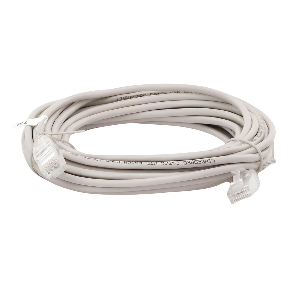 Cable de Parcheo Slim UTP Cat6A - 7 Metros (22.97 Pies) Gris, Diámetro Reducido (28 AWG) - Imagen 2