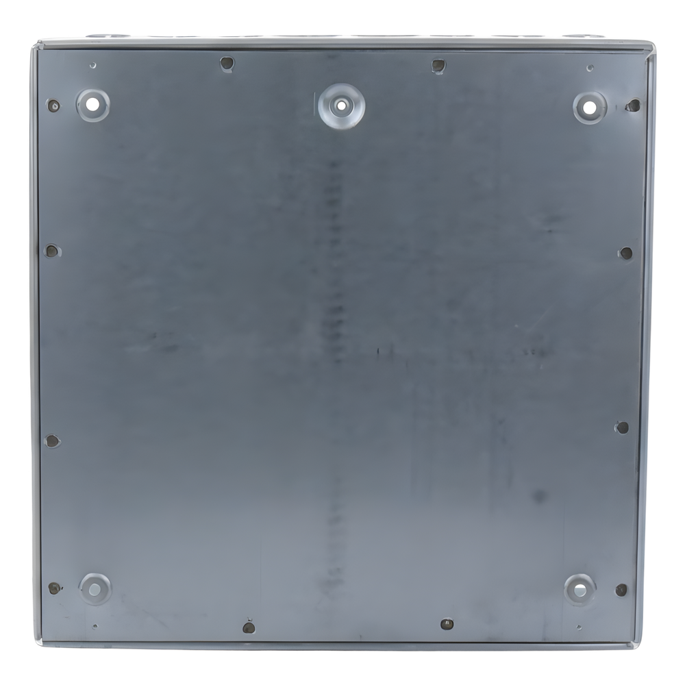 Caja Extra Grande 15"x15"x 4"/ Profundidad 4"/Entradas Laterales - Finales 4 Entradas de 1/2"- 3/4", 2 Entradas de 3/4" - 1" y 2 Entradas de 1"- 1 1/4"/ Incluye tapa / Incluye tapa. - Imagen 2