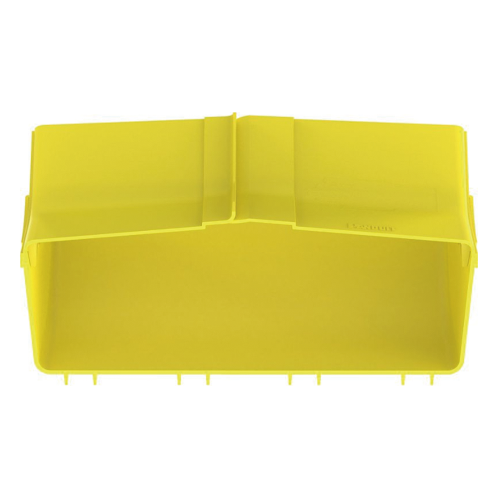 Bajada Vertical Interior de 45º con Tapa, Para uso con Canaletas 12X4 FiberRunner™, Color Amarillo - Imagen 2
