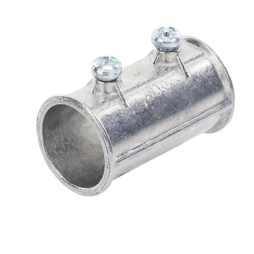 Cople de 3/4" para Tubo Pared Delgada con Tornillos Opresores. - Imagen 2