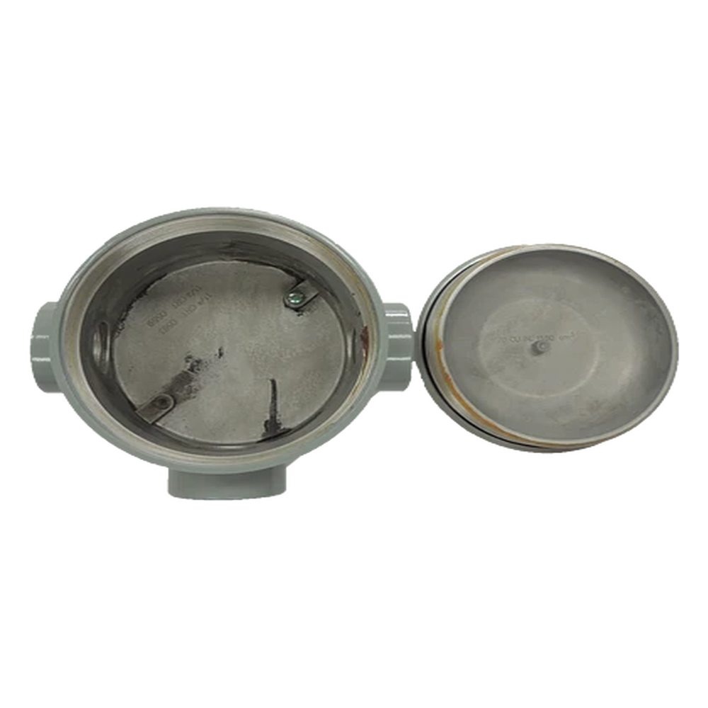 Caja con Tapa Tipo GRT de 3/4" (19 mm) / Caja a Prueba de Explosión / Para Áreas Peligrosas con Tapa / Libre de Cobre. - Imagen 2