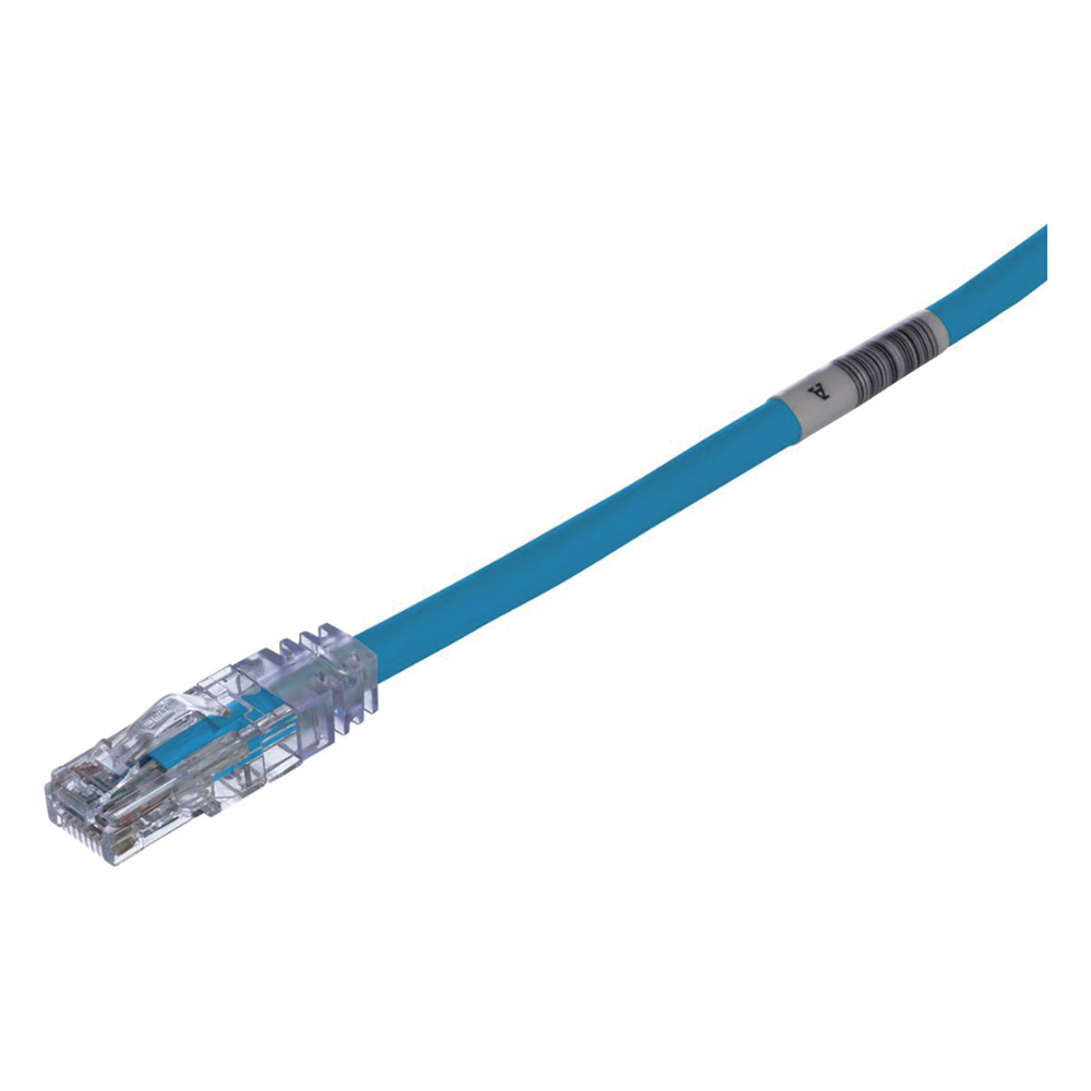 Cable de Parcheo TX6, UTP Cat6, 24 AWG, CM, Color Azul, 10 Metros (32.81 Pies) - Imagen 2