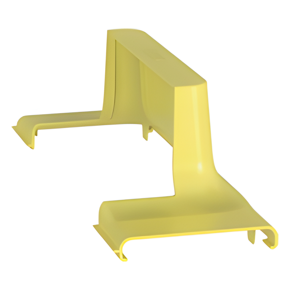 Tapa de Bajada Vertical FRSPJ4X4LYL, Para Canaleta FiberRunner® 12X4, Color Amarillo - Imagen 2