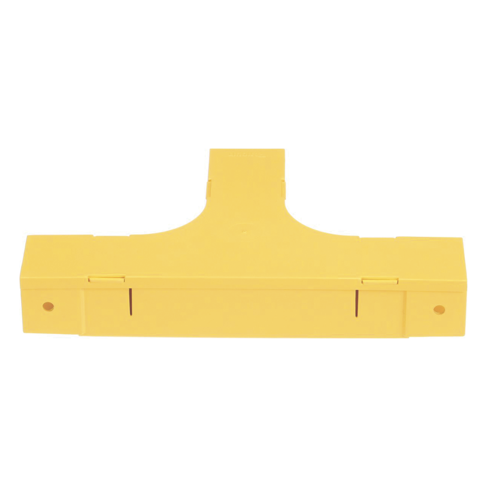 Accesorio en T Horizontal, Con Ángulos a 90º, Para Canaletas FiberRunner™ 2X2, Color Amarillo - Imagen 4