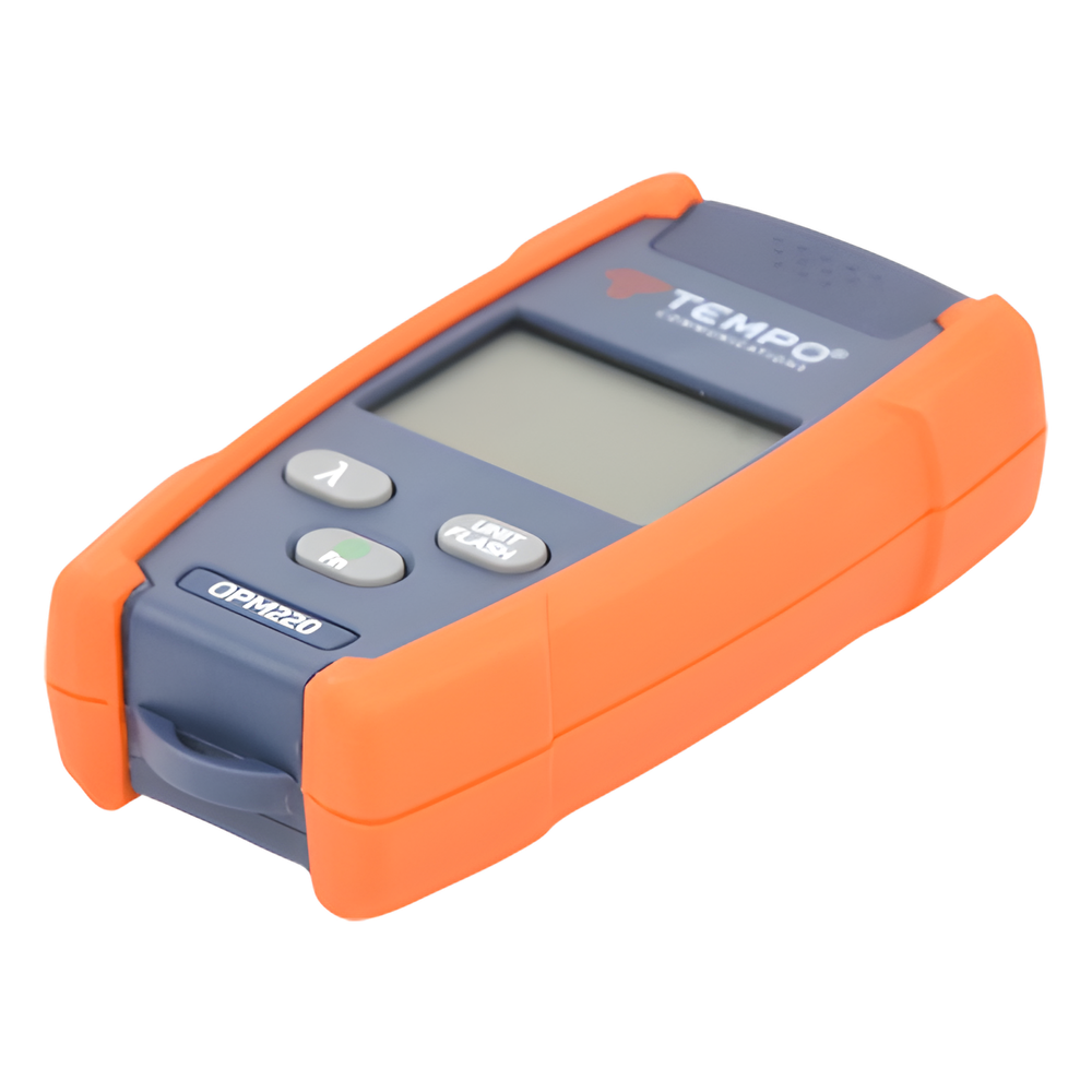 Medidor de Alta Potencia (Micro OPM) para Fibra Óptica con Localizador Visual de Fallos (VFL), Entrada Universal de 2.5 mm (para Conectores SC, ST y FC), Rango de Medición: -50 a +26 dBm - Imagen 3
