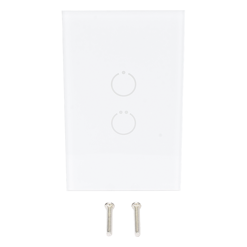 (ZWAVE) Interruptor On/Off panel táctil touch inalámbrico Zwave Plus 2 botones. No requiere cable neutro, Compatible con Hubitat HC8, Álula M2M, otros - Imagen 3