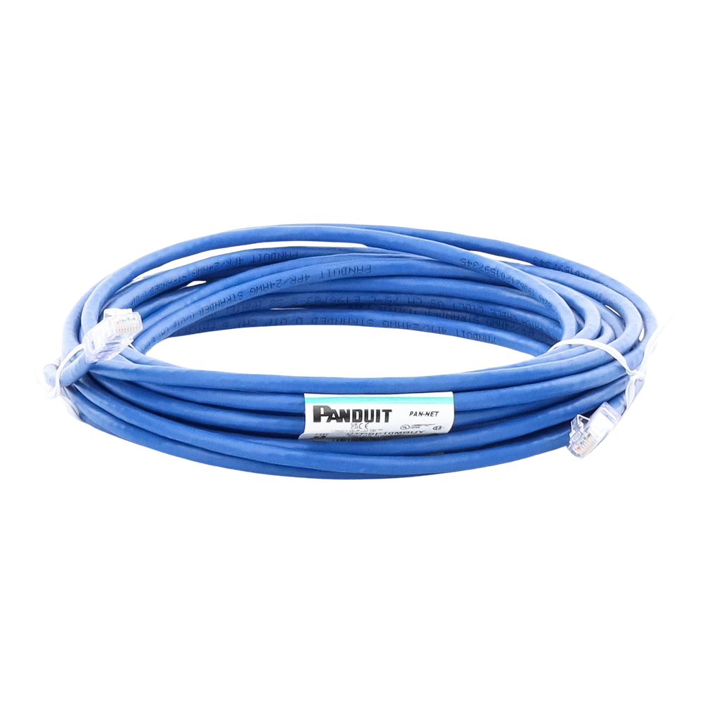 Cable de Parcheo TX6, UTP Cat6, 24 AWG, CM, Color Azul, 10 Metros (32.81 Pies) - Imagen 3
