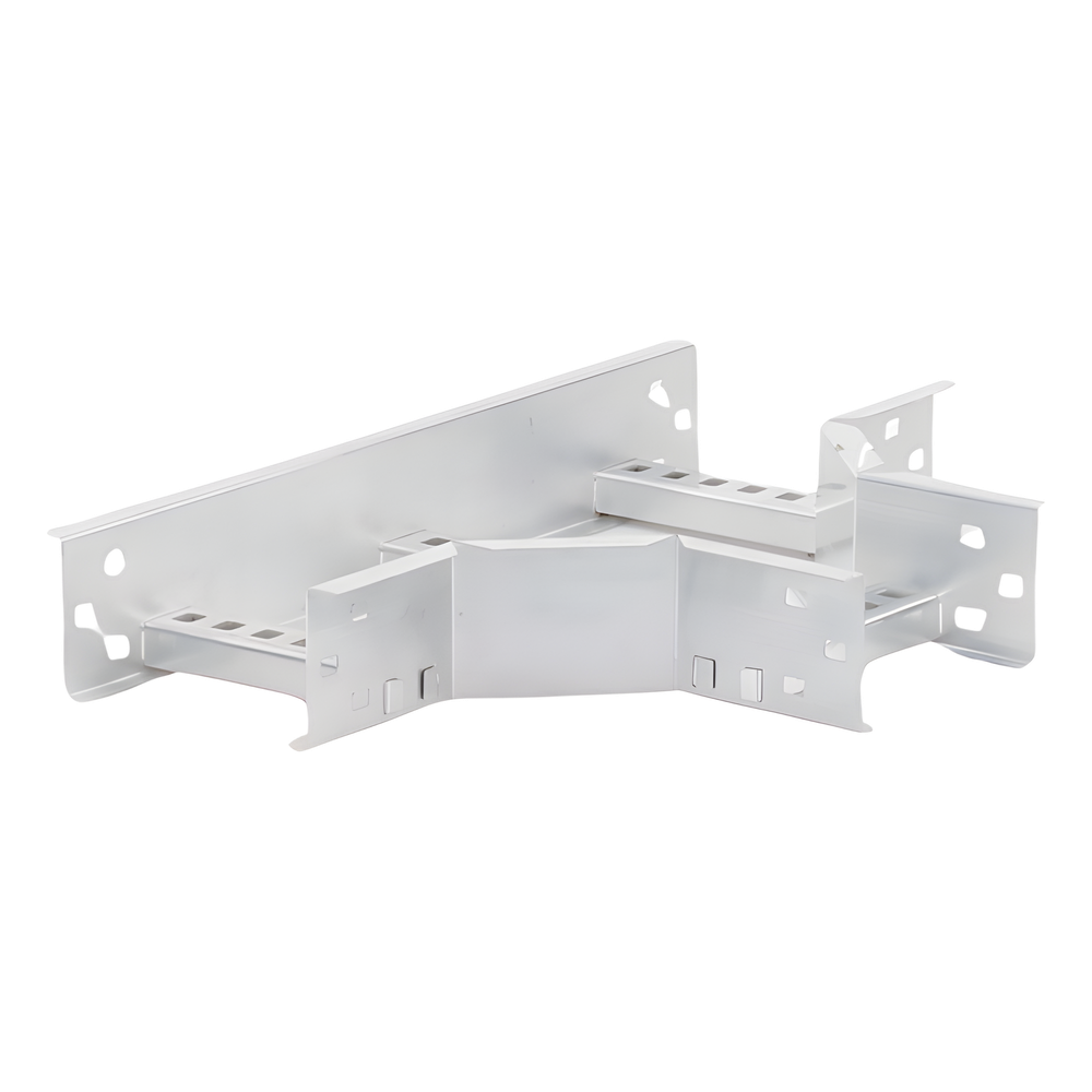 Derivación "T" Horizontal de Aluminio Perfil Z / Peralte 3 1/4" / Ancho 6"/ Radio 8" / Incluye Tornillería (CHTHEZ314R8X6AK) - Imagen 3