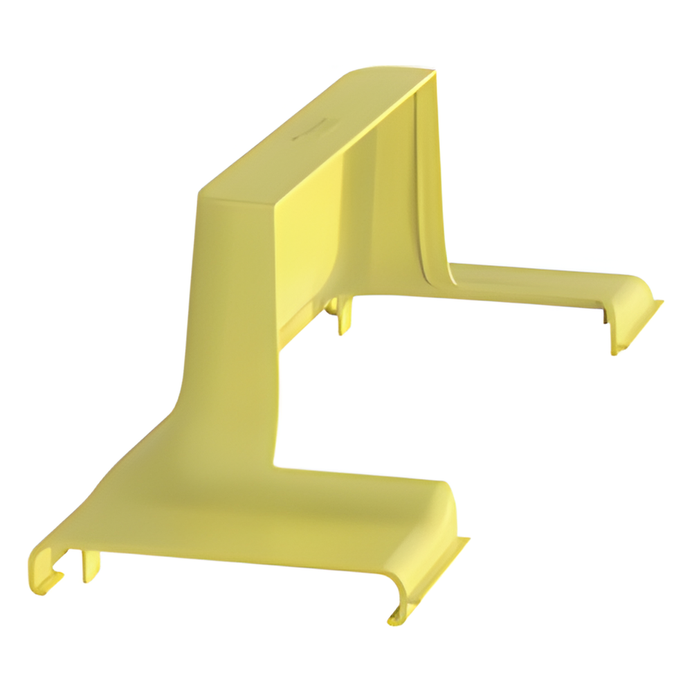 Tapa de Bajada Vertical FRSPJ4X4LYL, Para Canaleta FiberRunner® 12X4, Color Amarillo - Imagen 3