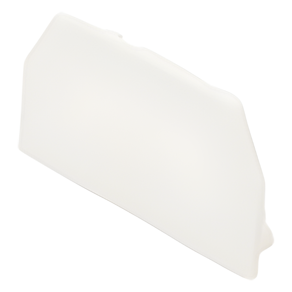 Tapa Final, para uso con canaleta T45, Material PVC Rígido, Color Blanco Mate - Imagen 3