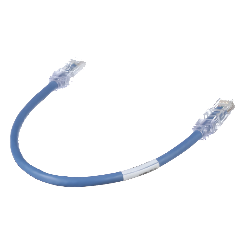 Cable de Parcheo TX6, UTP Cat6, 24 AWG, CM, Color Azul, 0.3 Metros (1 Pie) - Imagen 3