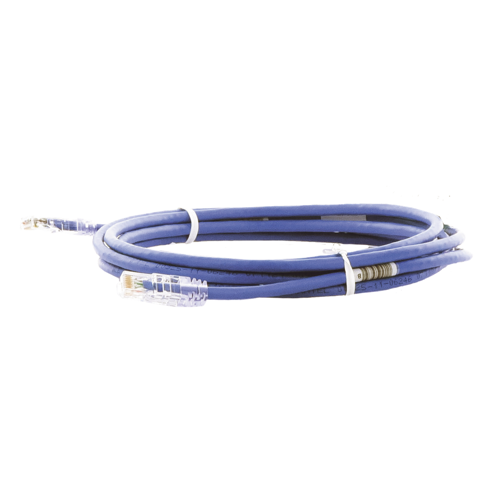 Cable de Parcheo TX6, UTP Cat6, 24 AWG, CM, Color Azul, 3.05 Metros (10 Pies) - Imagen 3