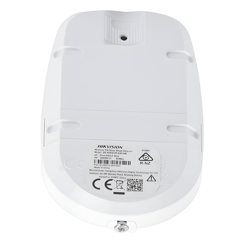 Sensor de Movimiento PIR y Ruptura de Cristal Inalámbrico / Detección PIR 12 m (39.4 ft) / Cobertura 85.9° / Ruptura de Cristal 8 m (26.2 ft) / 120° / Inmunidad a Mascotas 30 kg (66 lb) / Batería 4 Años / AX PRO Hikvision - Imagen 3