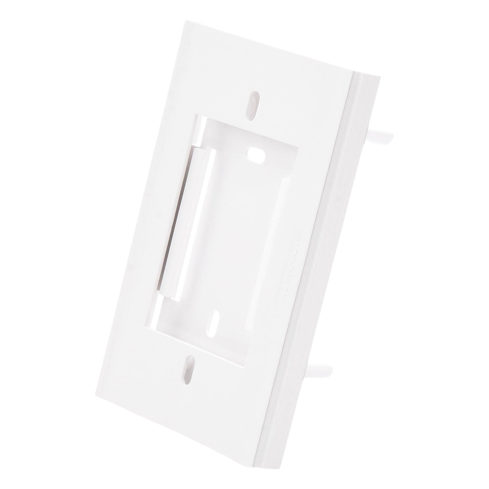 Soporte y tapa universal color blanco de PVC auto extinguible, para canaleta TEK100 (5595-10001) - Imagen 4