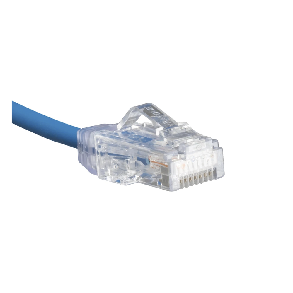Cable de Parcheo TX6, UTP Cat6, Diámetro Reducido (28AWG), Color Azul, 20.2 cm (8 Pulgadas) - Imagen 4