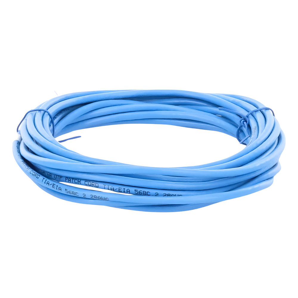 Cable de Parcheo Slim UTP Cat6A - 3 Metros (9.84 Pies) Azul, Diámetro Reducido (28 AWG) - Imagen 4