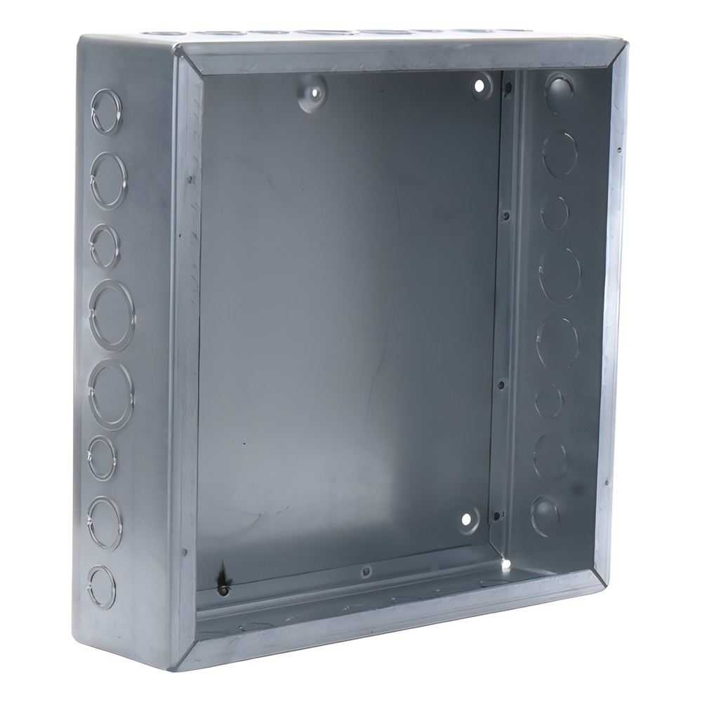 Caja Extra Grande 15"x15"x 4"/ Profundidad 4"/Entradas Laterales - Finales 4 Entradas de 1/2"- 3/4", 2 Entradas de 3/4" - 1" y 2 Entradas de 1"- 1 1/4"/ Incluye tapa / Incluye tapa. - Imagen 4